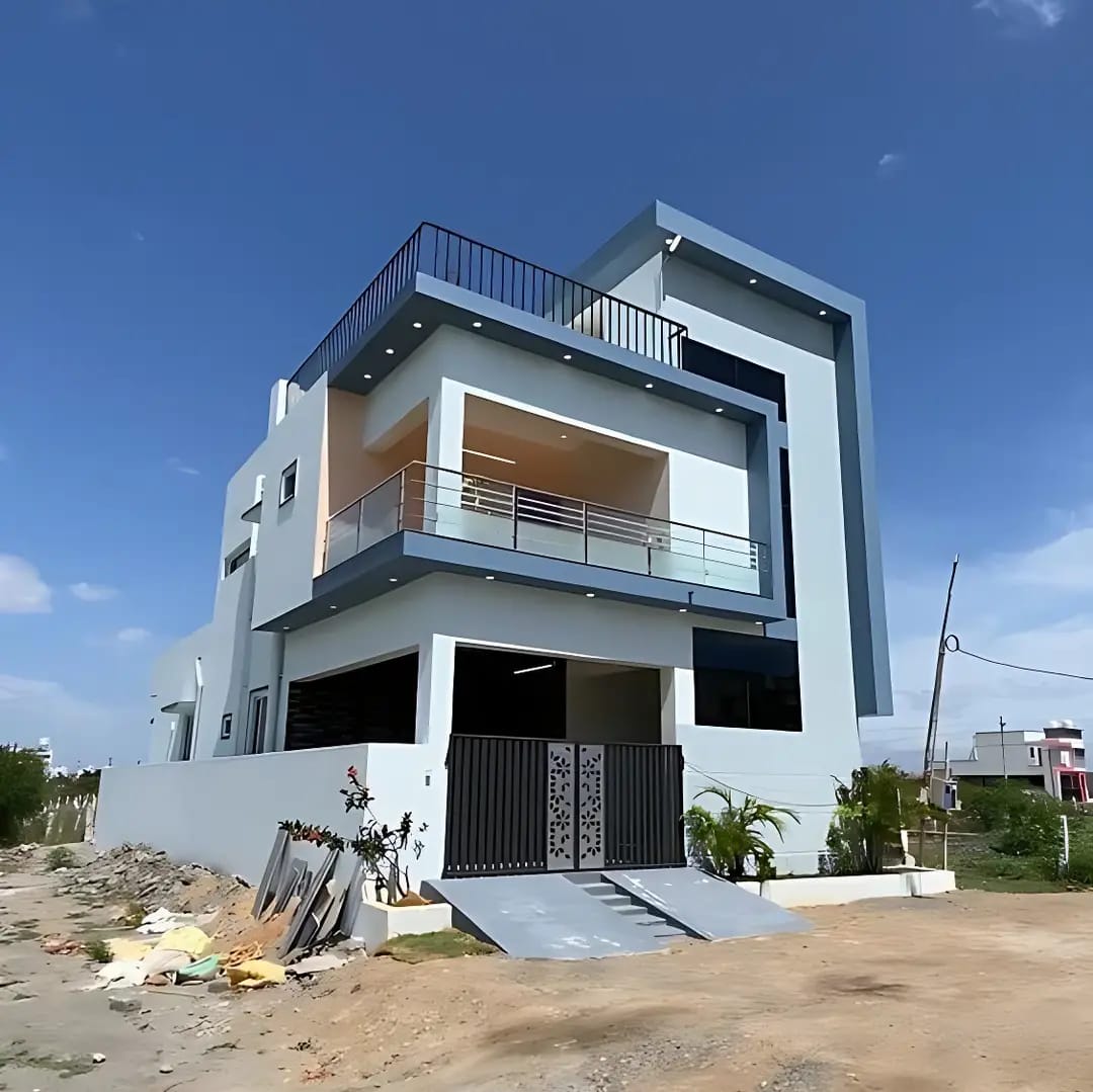 Completed housing project by Snehil Green Zone Pvt. Ltd.